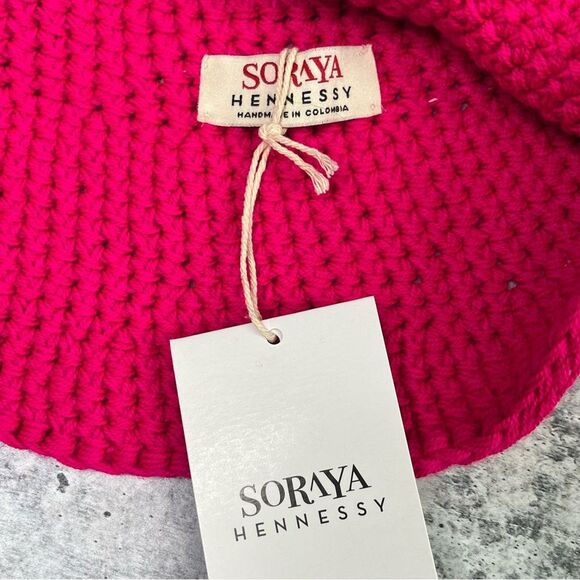 Soraya Hennessy Crochet Bucket Hat